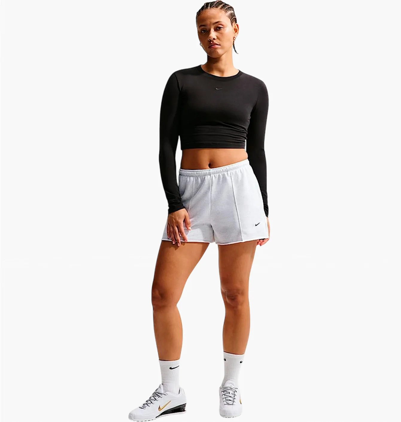 Шорти жіночі Nike Chill Terry White II3980-051