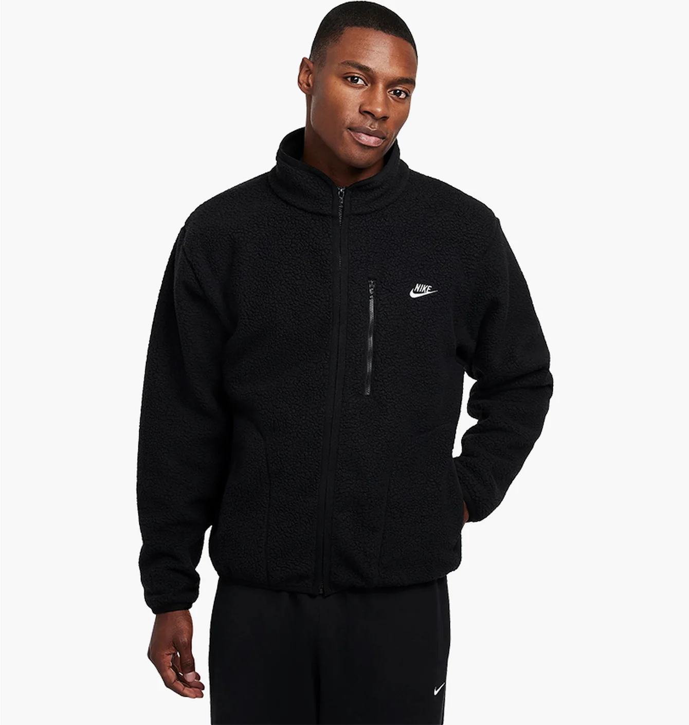 Куртка чоловіча Nike Sportswear Club Fleece Jacket Black FZ0888-010