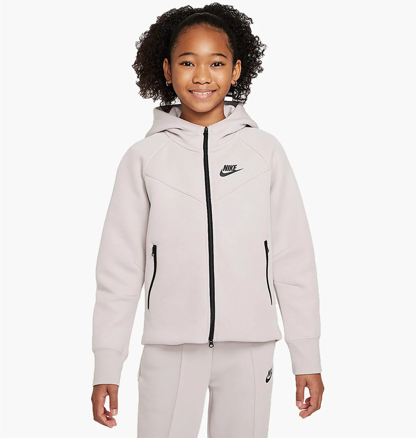 Толстовка дитяча Nike Nsw Club Flc Hd Beige FD2979-019