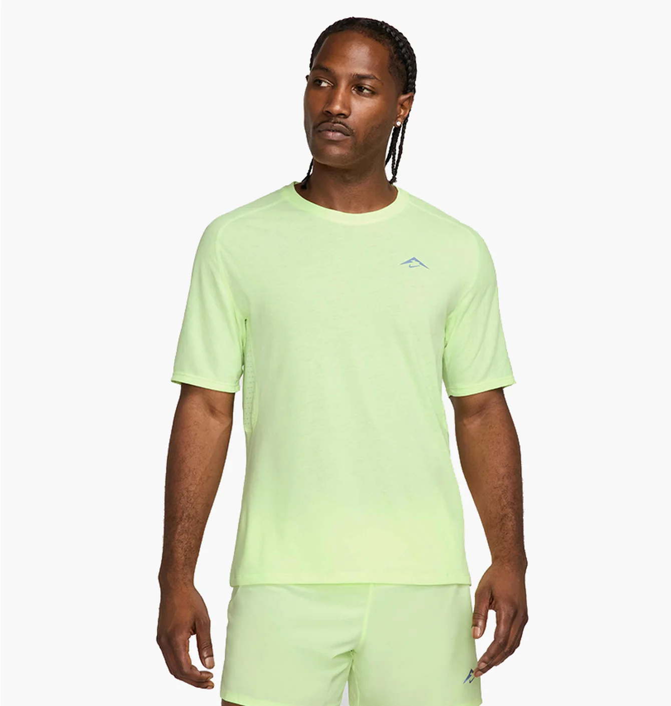 Футболка чоловіча Nike Dfadv Uv Solar Chase Green HJ3580-701