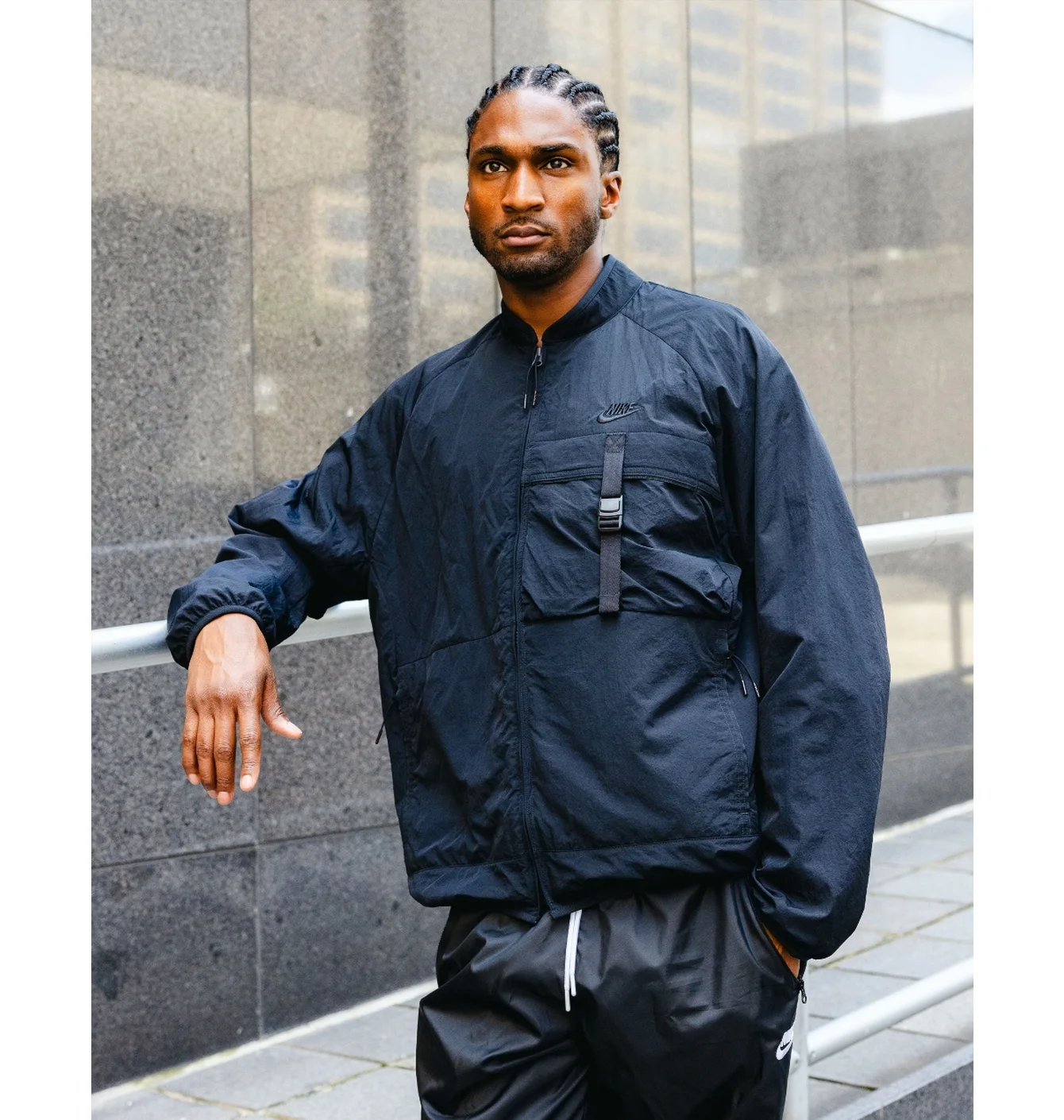 Куртка чоловіча Nike Tech Woven Jacket Blue FZ0750-010