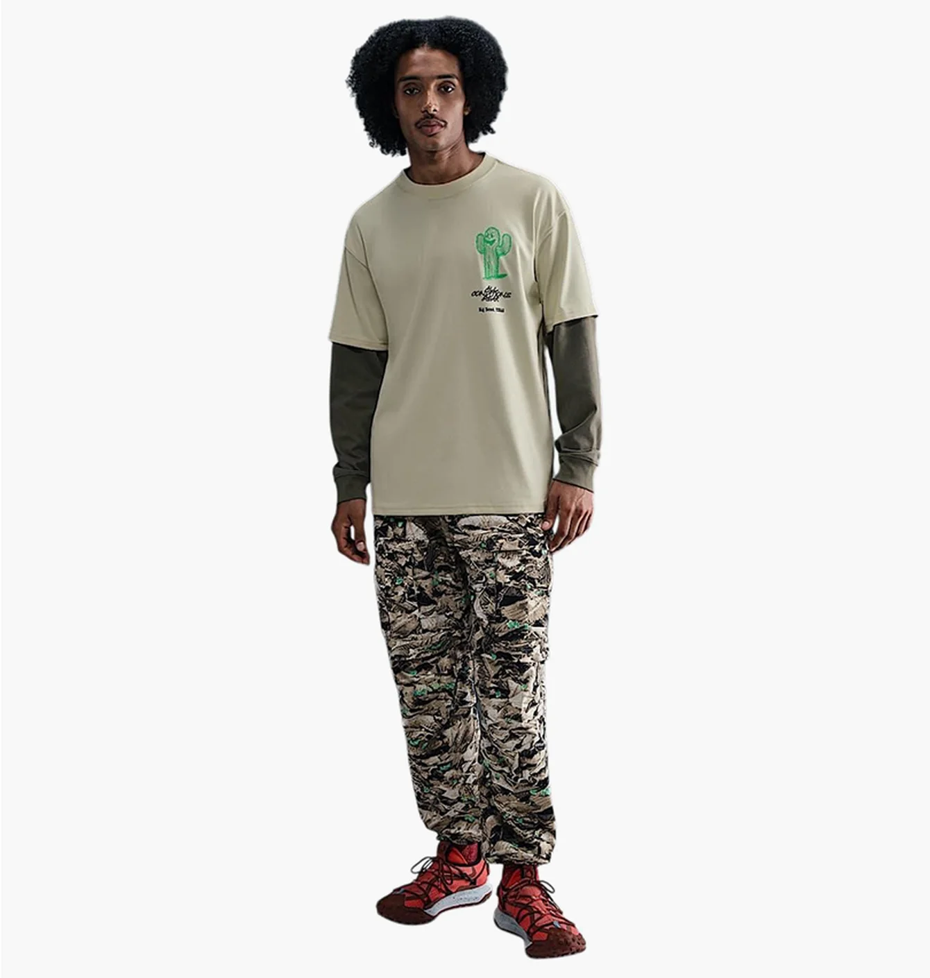 Футболка чоловіча Nike Acg Cactus MenS T-Shirt Beige HV1292-229