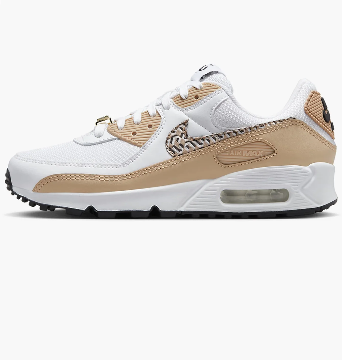 Кросівки жіночі Nike Air Max 90 White/Brown FB2617-100