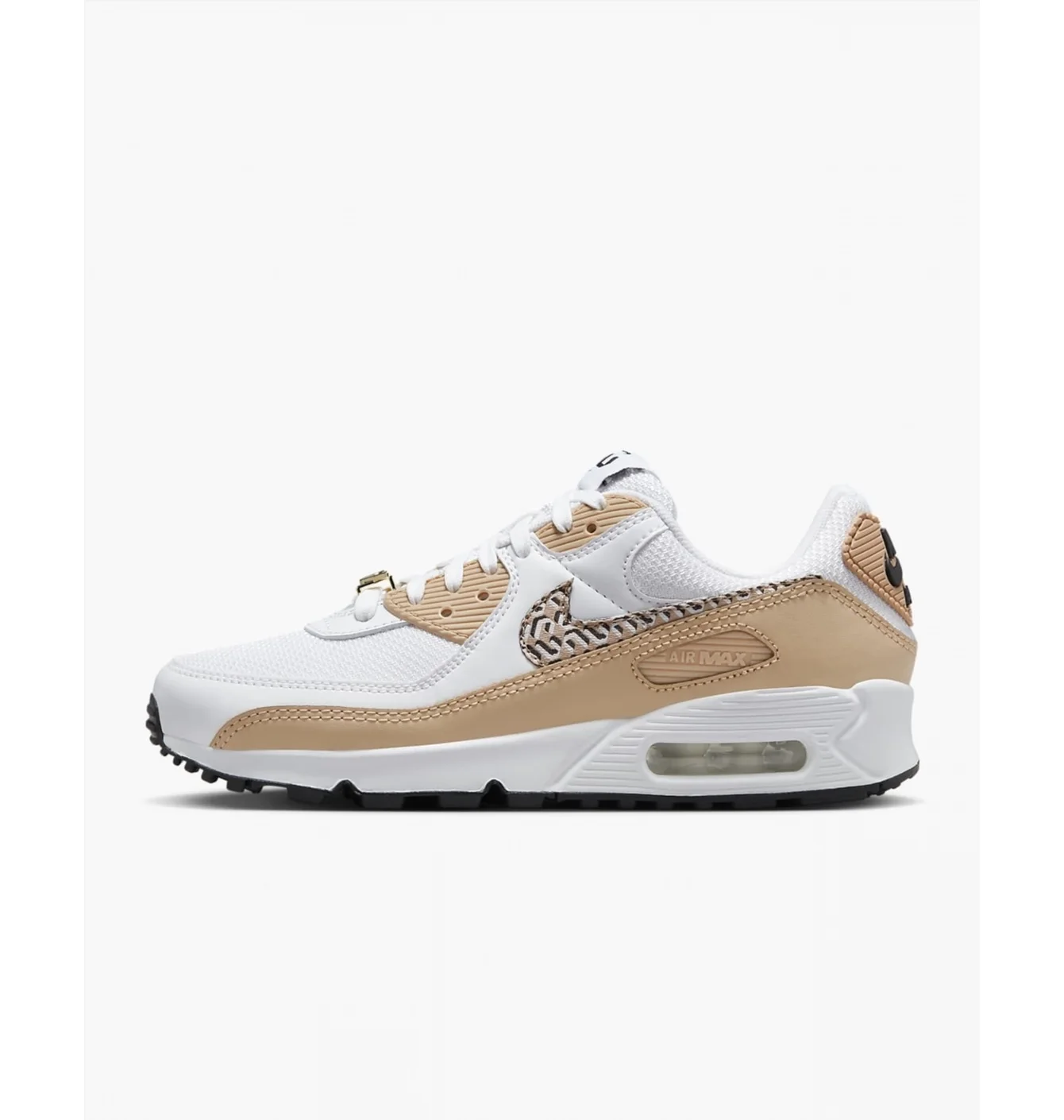Кросівки жіночі Nike Air Max 90 White/Brown FB2617-100
