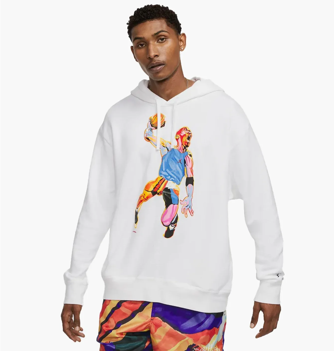 Худі чоловіче Air Jordan Hoop Heroes White CW0894-100