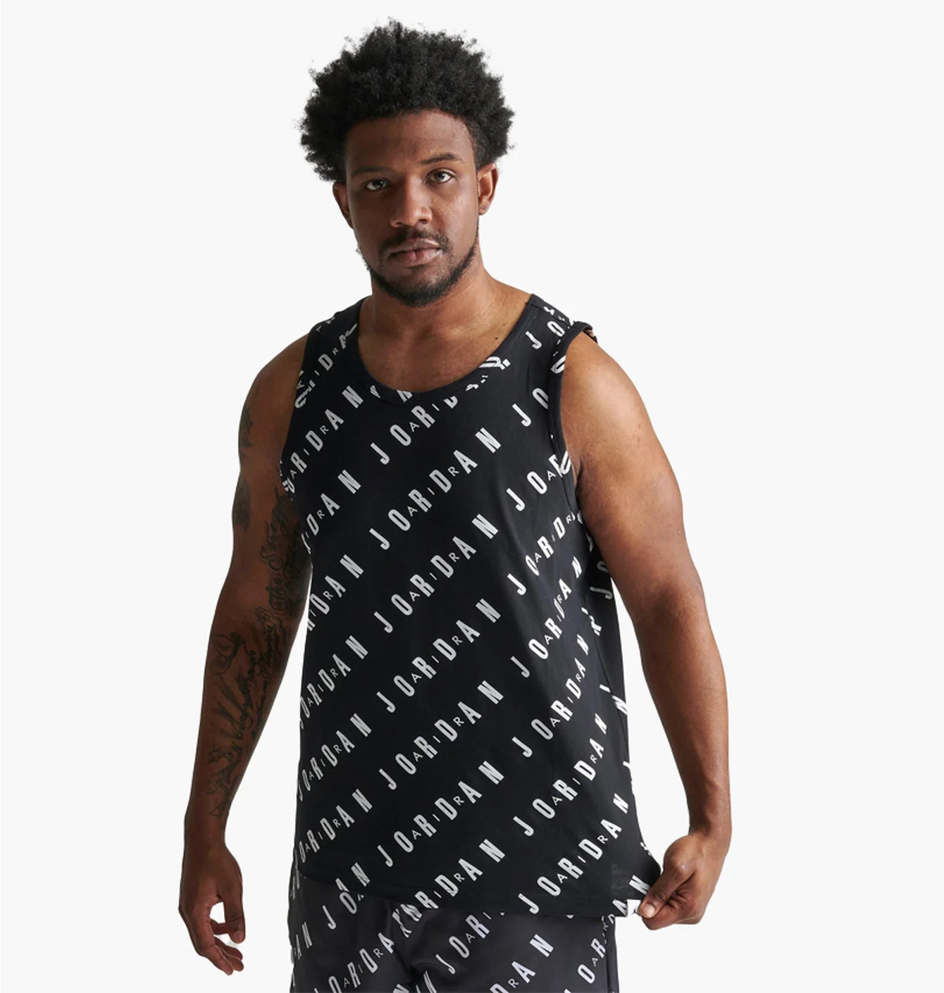 Майка чоловіча Air Jordan Essentials All-Over Print Tank Top Black DX9607-010