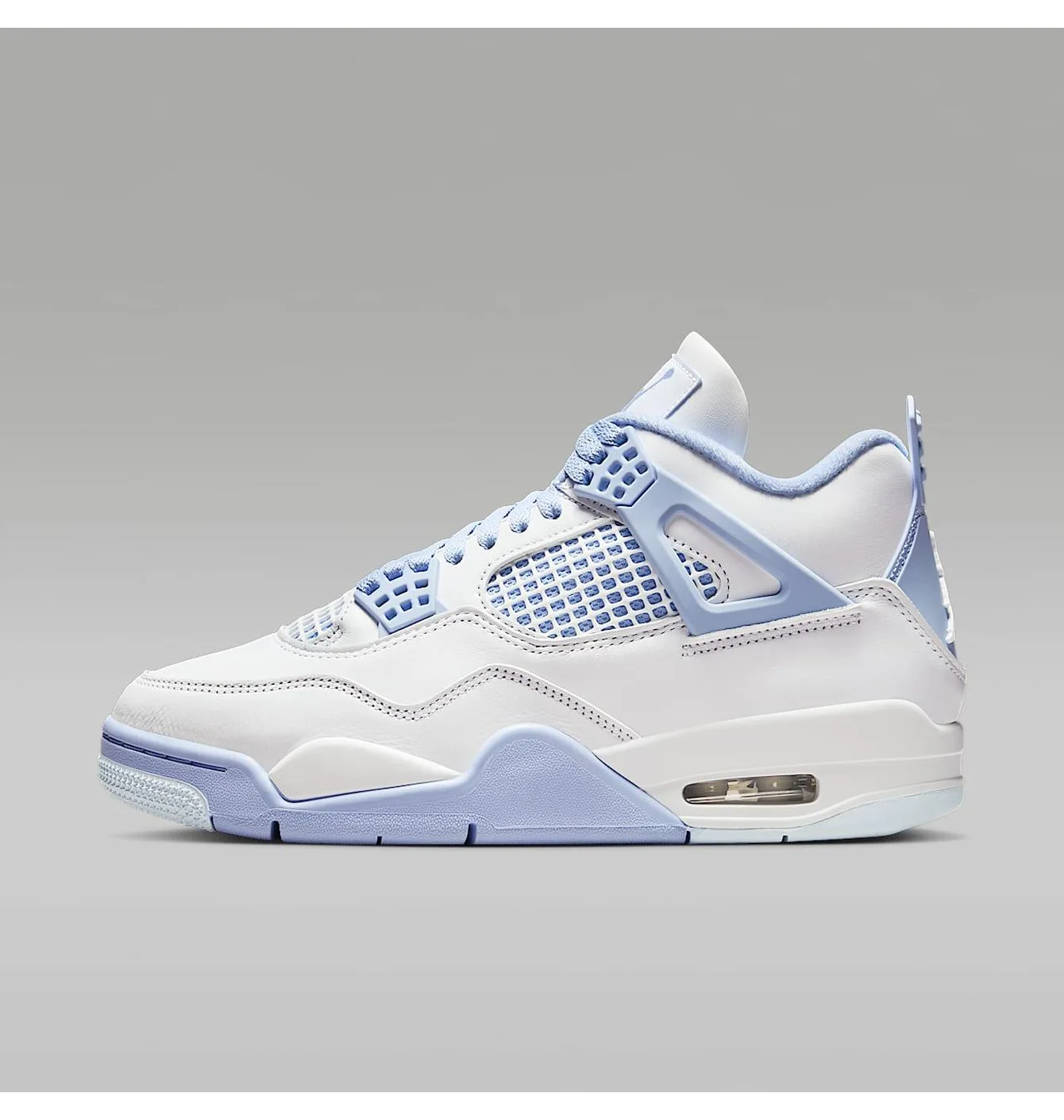 Кросівки жіночі Air Jordan 4 Retro Forget Me Not White/Light Blue HV0823-100