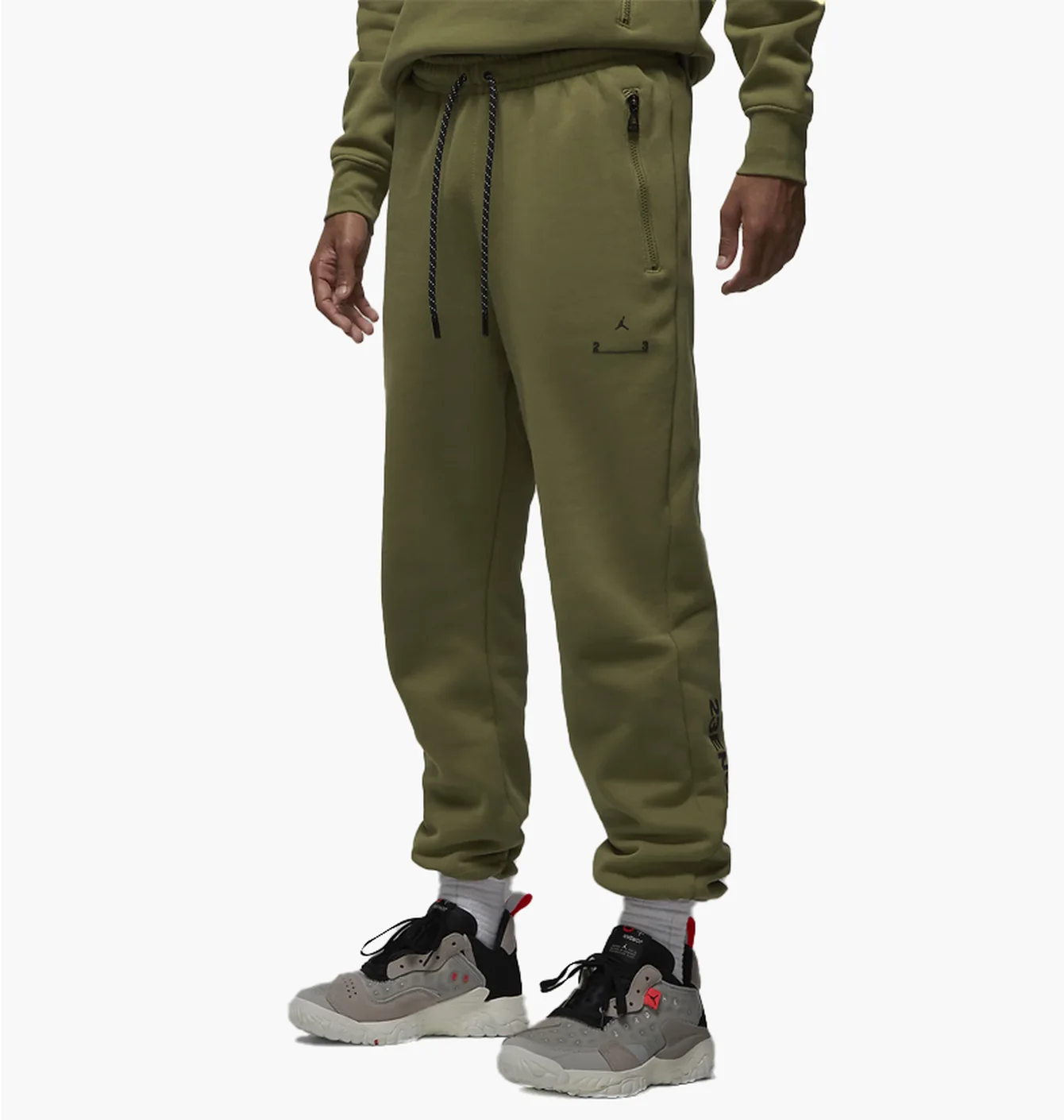 Штани чоловічі Air Jordan M J 23E Flc Pant Green Dq8088-378