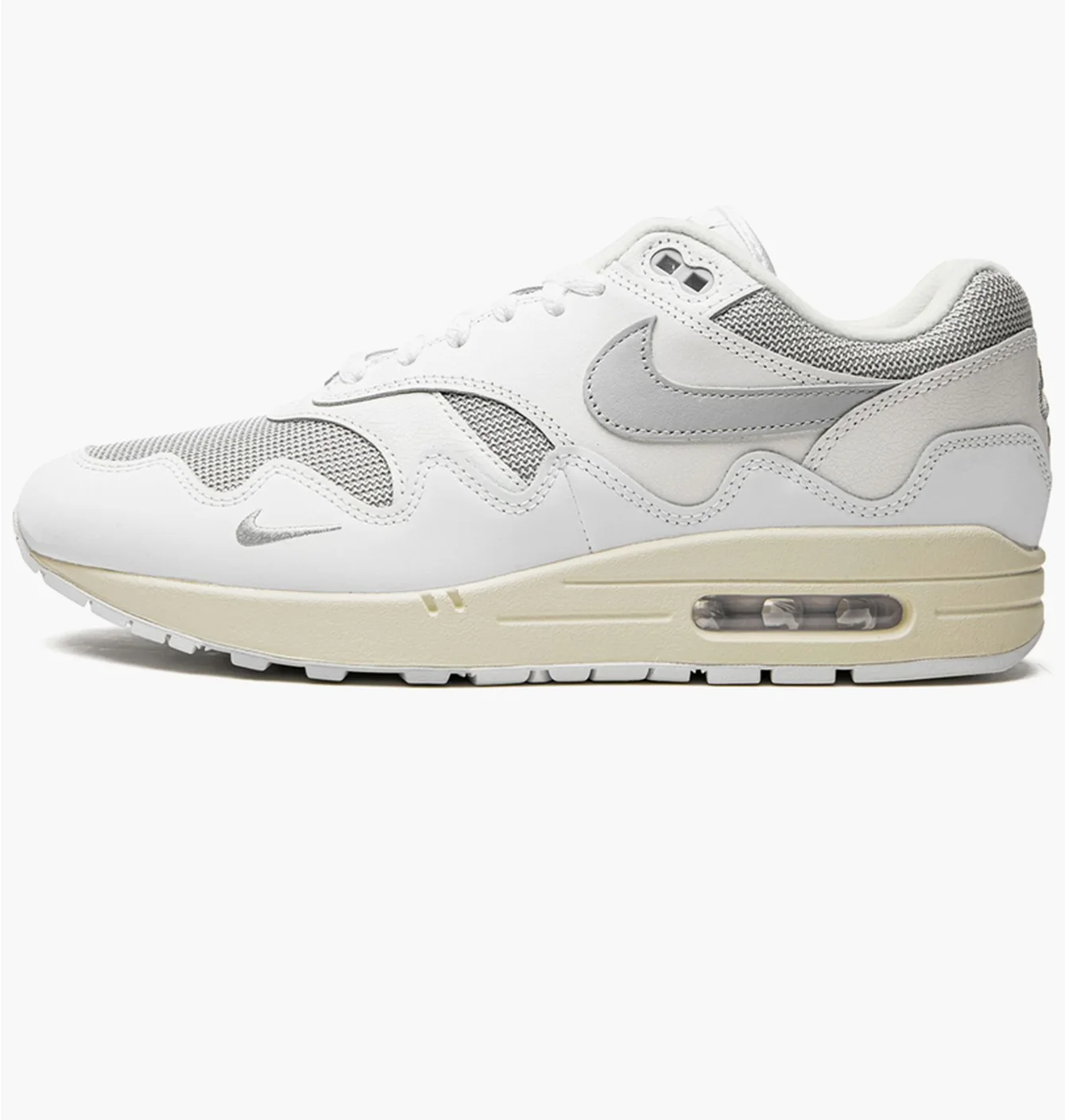 Кросівки чоловічі Nike Air Max 1 White/Grey DQ0299-100