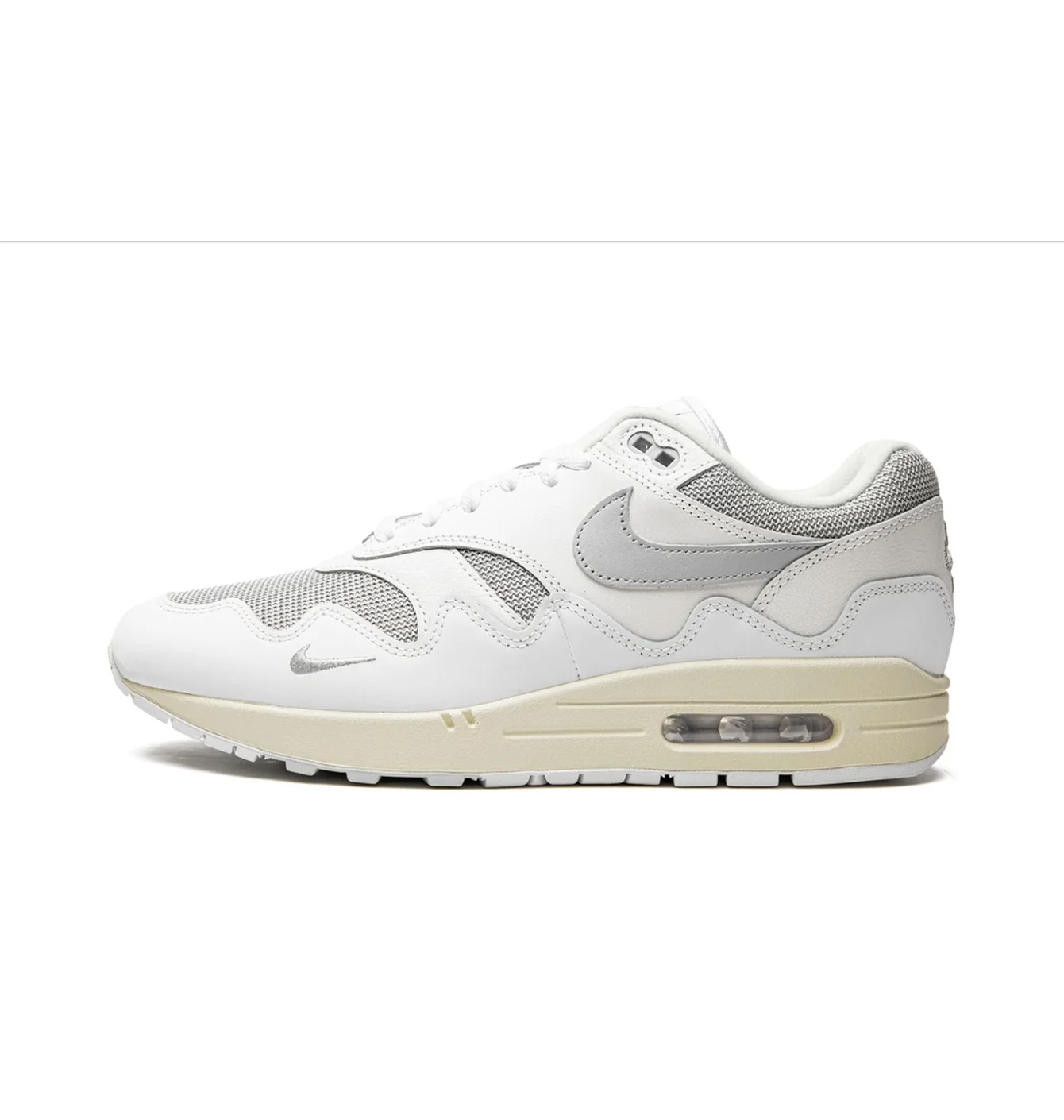 Кросівки чоловічі Nike Air Max 1 White/Grey DQ0299-100
