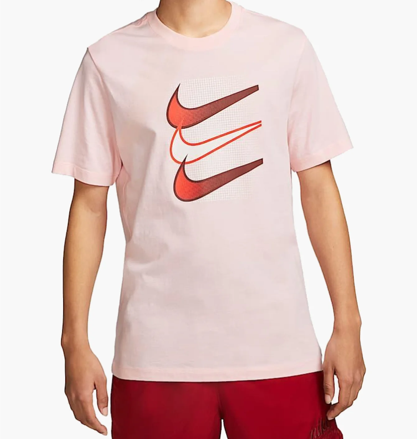 Футболка чоловіча Nike Sportswear Swoosh Tee Peach DZ5173-686