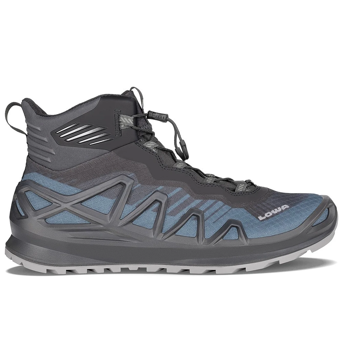 Черевики унісекс Lowa Merger Gtx Mid Grey/Blue 310430-3797