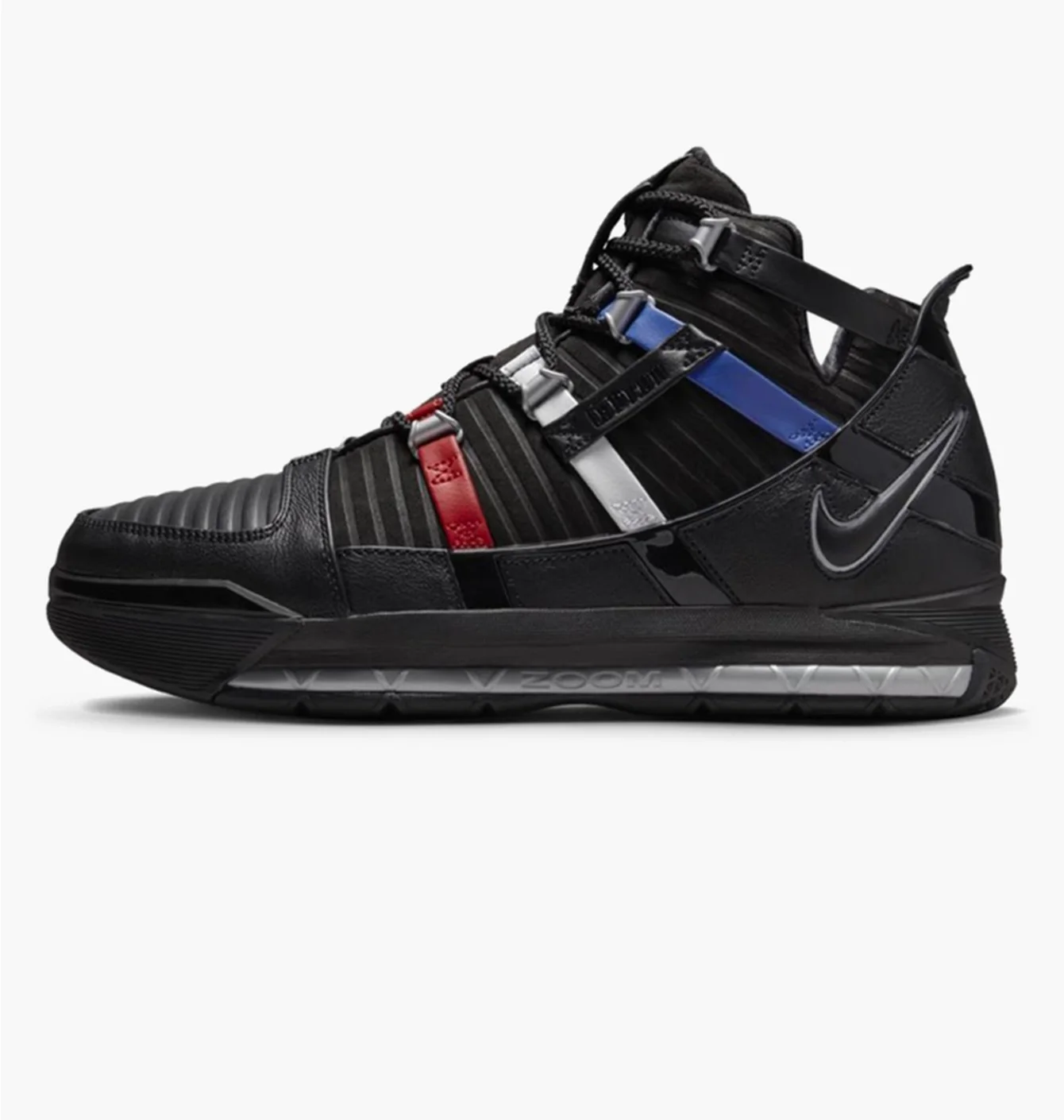 Кросівки чоловічі Nike Zoom Lebron Iii Barbershop Black Do9354-001