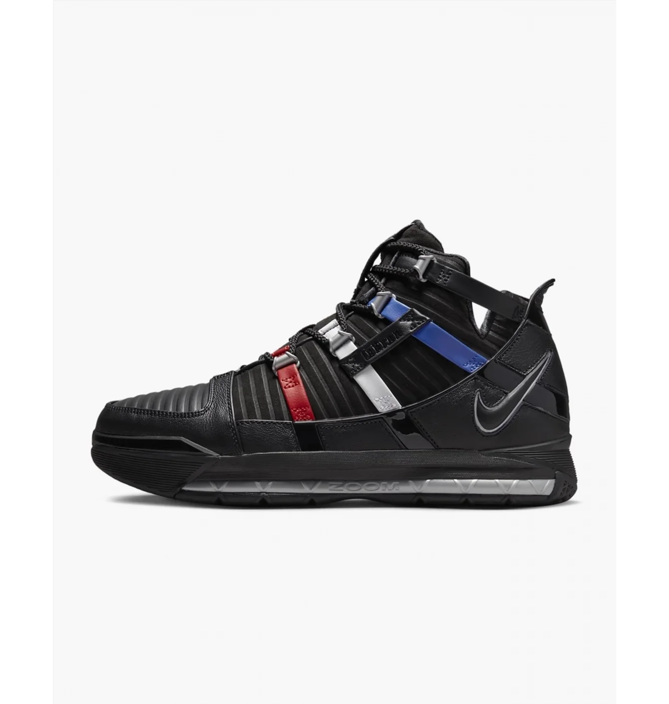Кросівки чоловічі Nike Zoom Lebron Iii Barbershop Black Do9354-001
