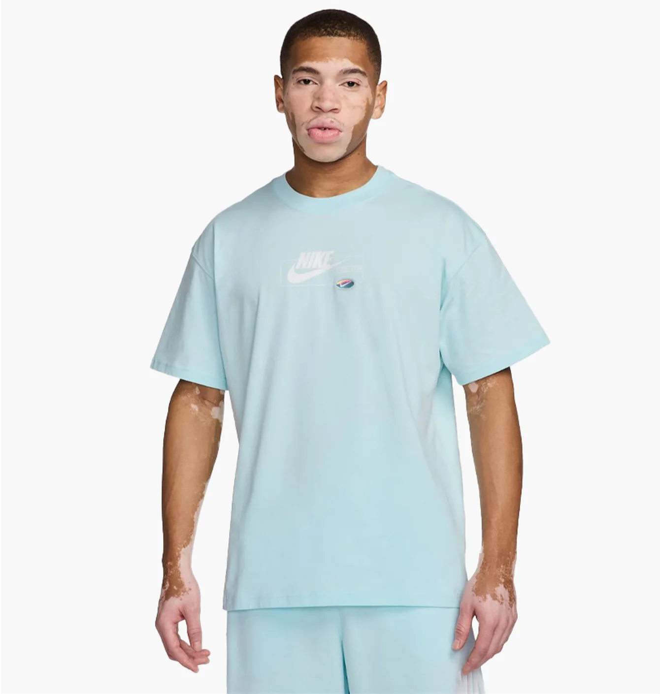 Футболка чоловіча Nike M Nsw Tee M90 Oc Graphic Pk4 Light Blue FV4047-474
