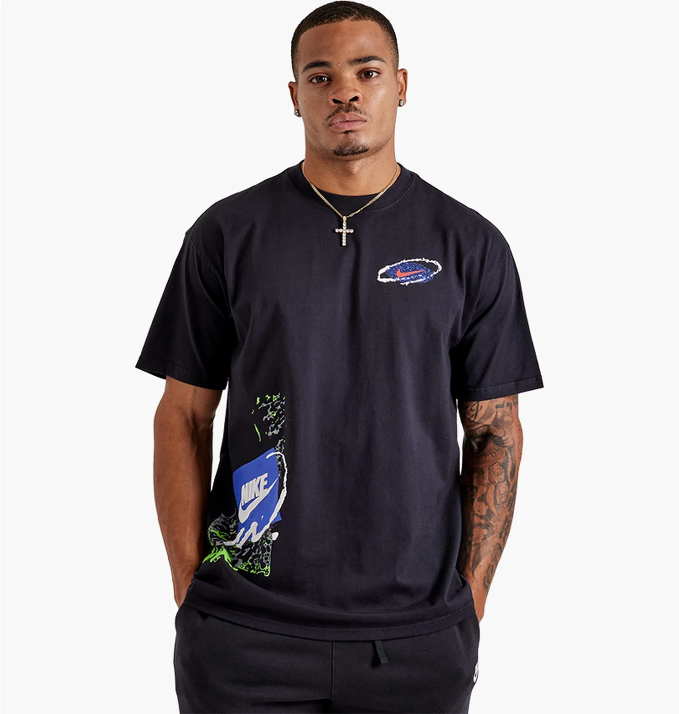 Футболка чоловіча Nike Max90 Retro Tee Black IB3751-010