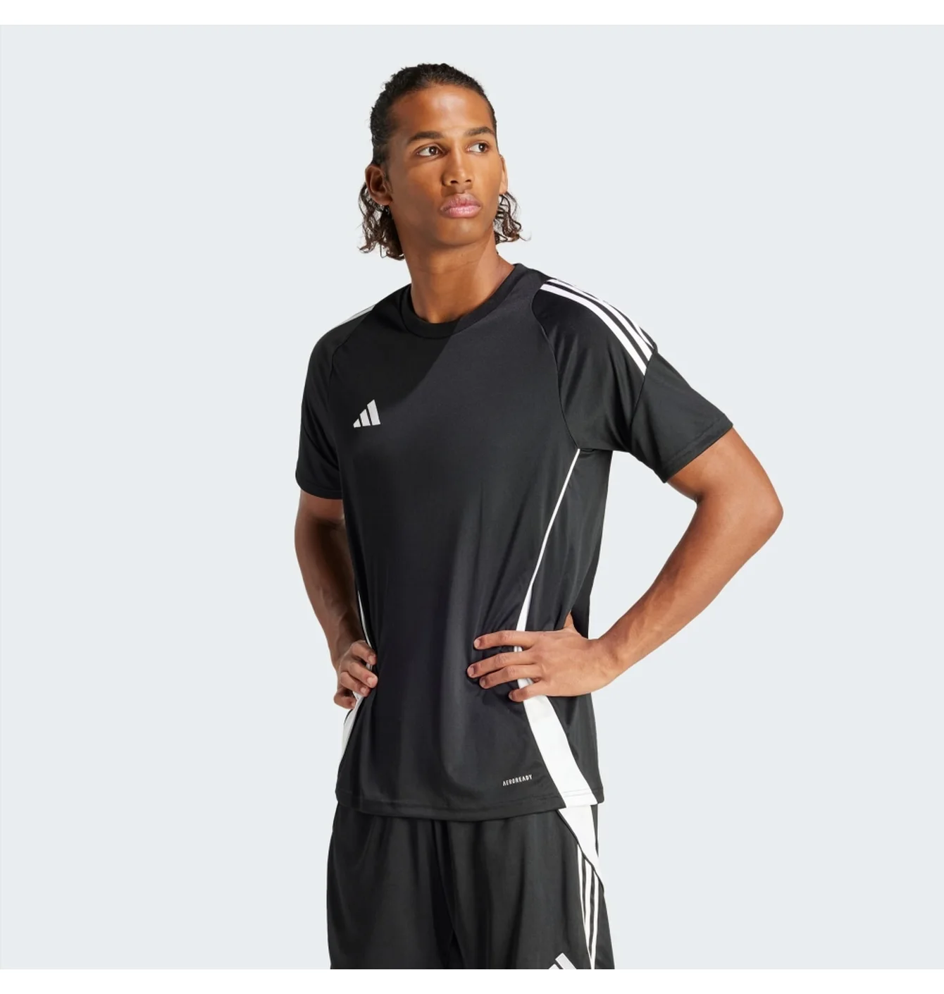 Футболка чоловіча Adidas Tiro 24 Jersey Black IJ7676