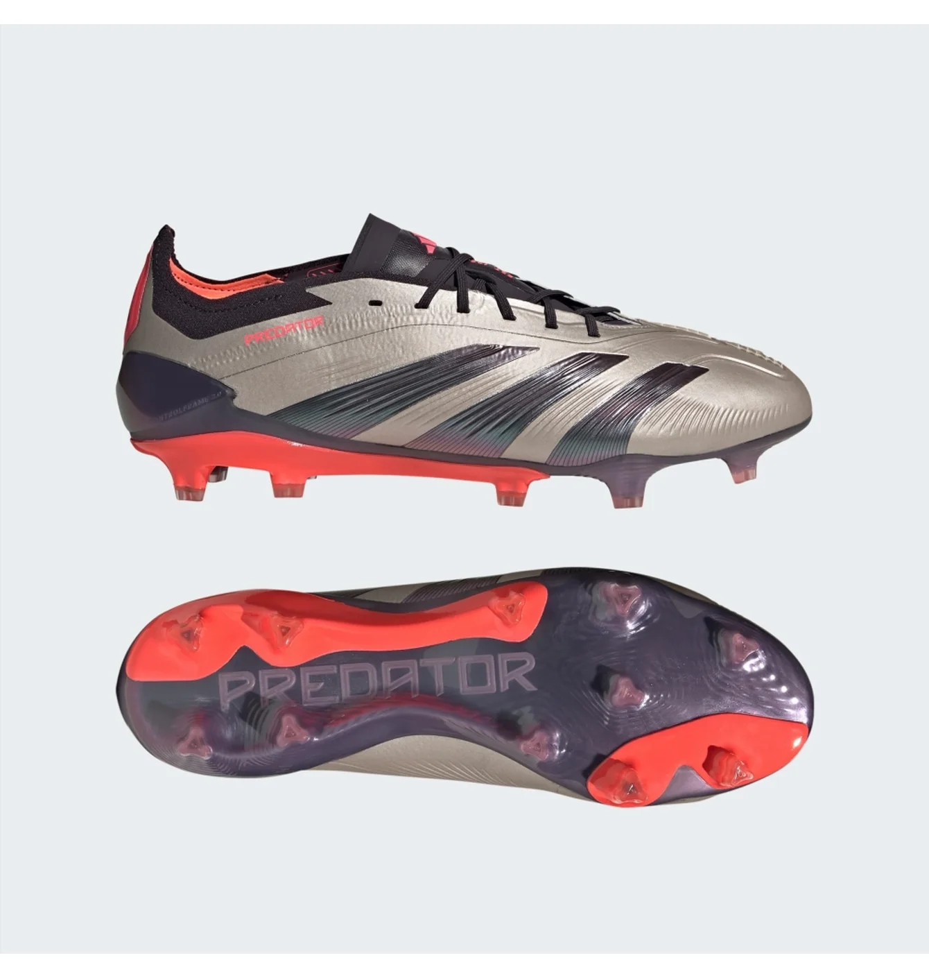 Бутси чоловічі Adidas Predator Elite Firm Ground Cleats Metallic IF8868