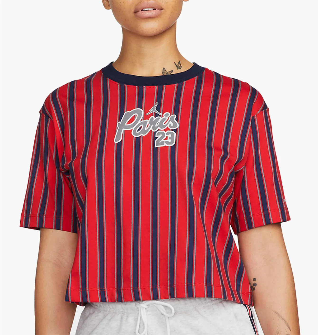 Футболка жіноча Air Jordan Paris Saint-Germain Graphic T-Shirt Red Dm4998-657