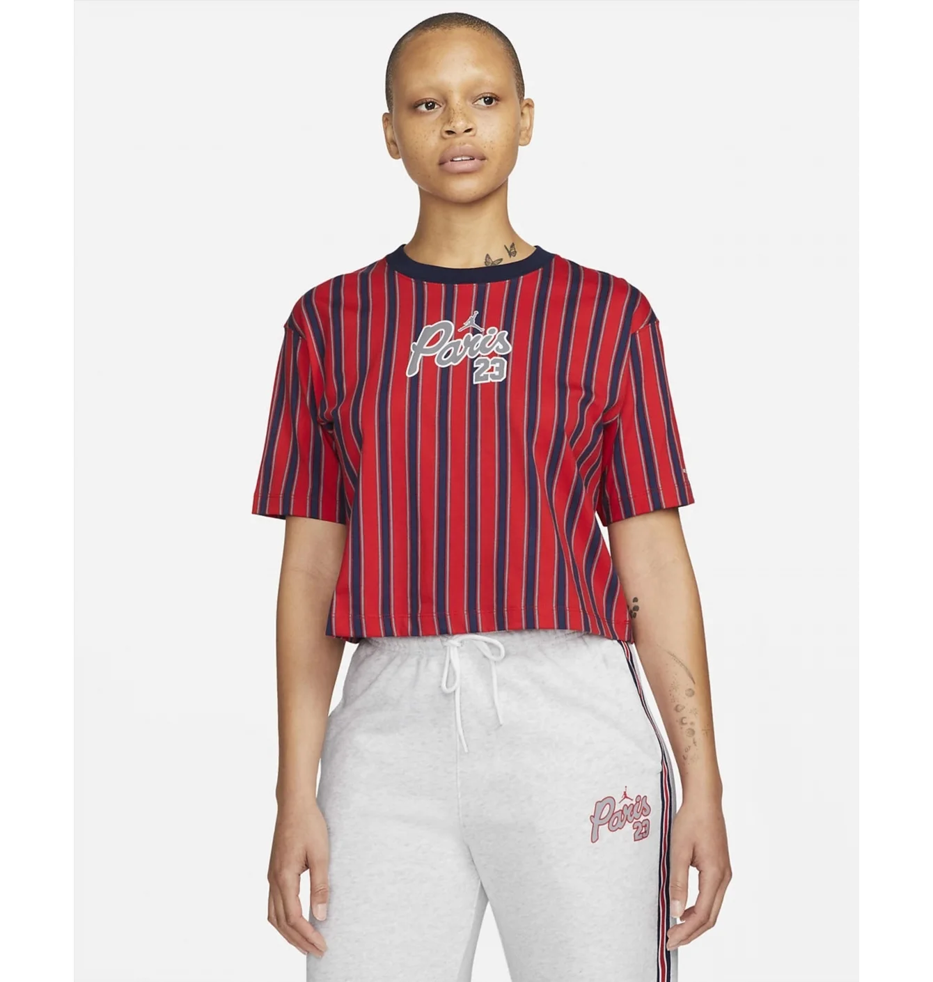 Футболка жіноча Air Jordan Paris Saint-Germain Graphic T-Shirt Red Dm4998-657