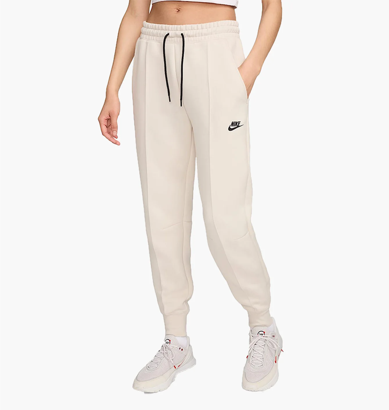 Штани жіночі Nike Sportswear Tech Fleece Beige HJ5479-104