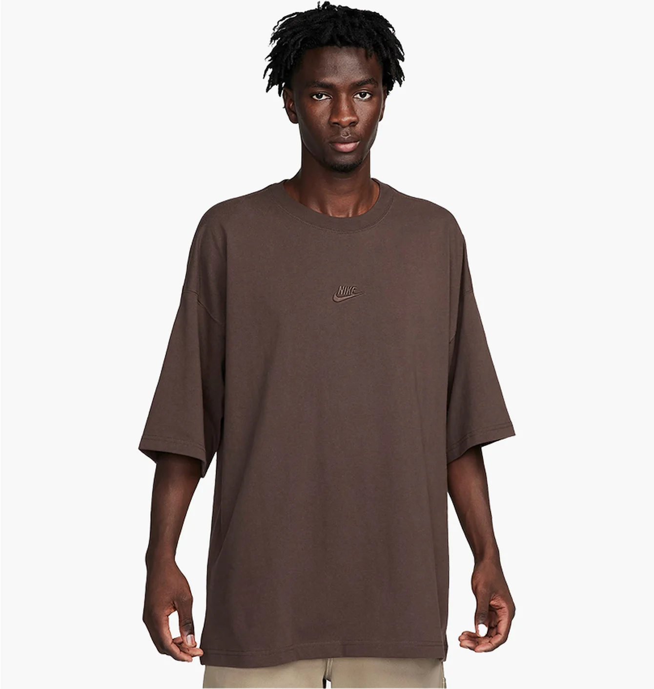 Футболка чоловіча Nike T-Shirt Sportswear Premium Essentials Brown FB9766-237