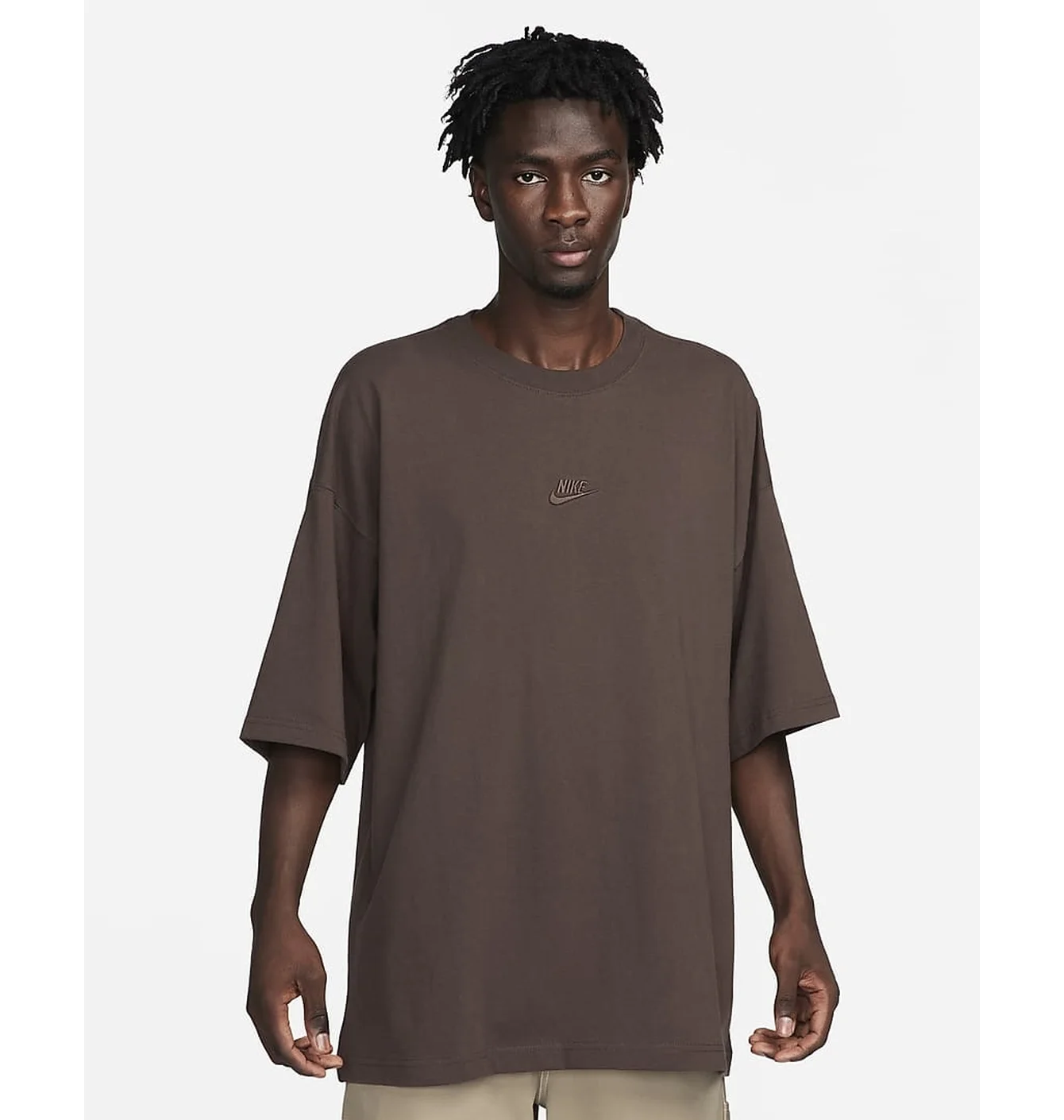 Футболка чоловіча Nike T-Shirt Sportswear Premium Essentials Brown FB9766-237