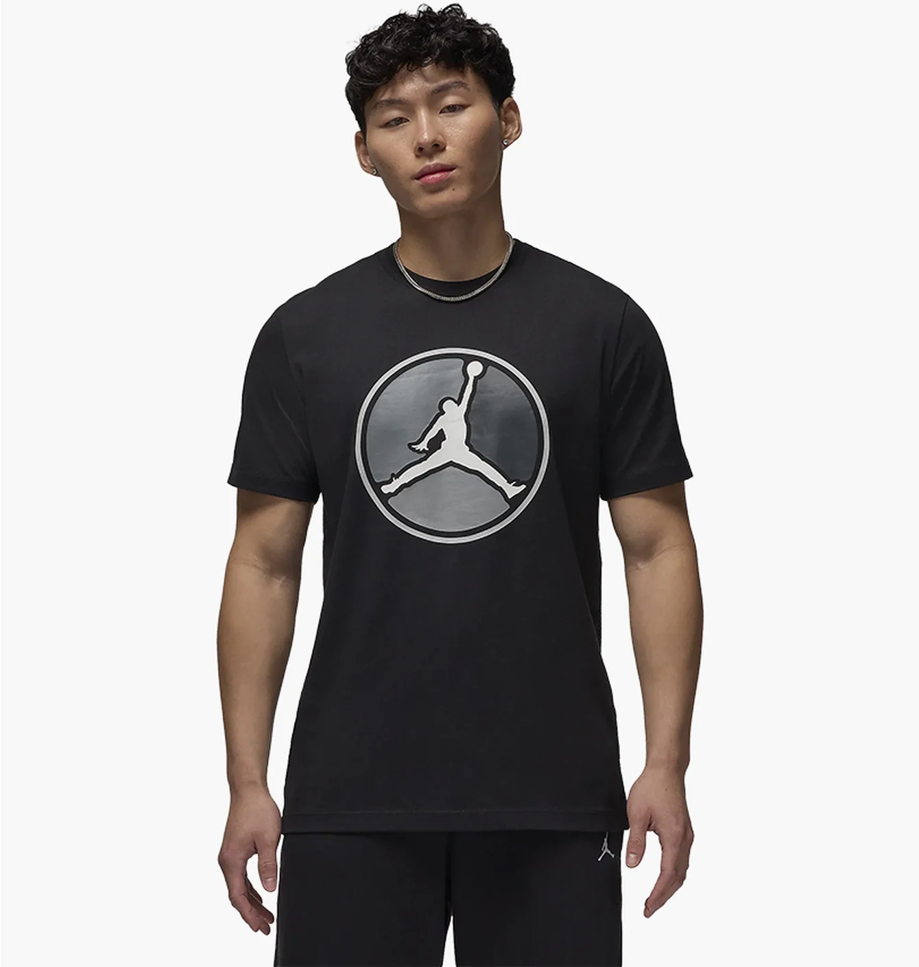 Футболка чоловіча Air Jordan M J Jumpman Hbr Ss Crew Black FZ1944-010