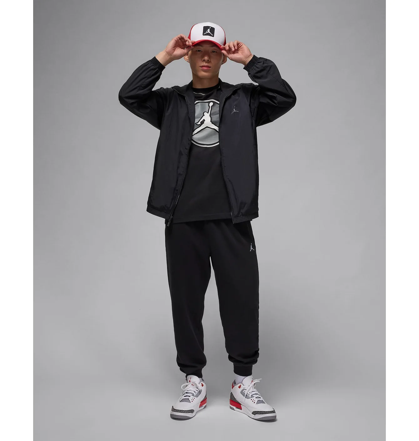 Футболка чоловіча Air Jordan M J Jumpman Hbr Ss Crew Black FZ1944-010
