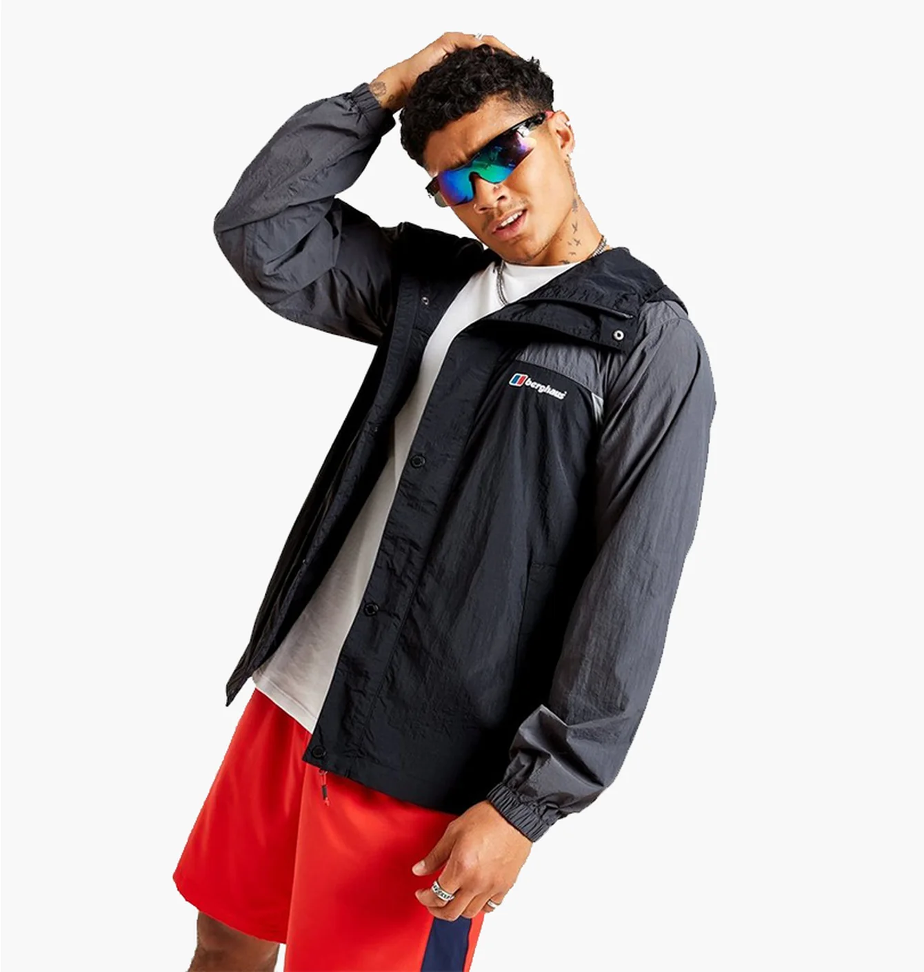 Куртка чоловіча Berghaus Lightweight Jacket Black/Grey 4A001464GO3