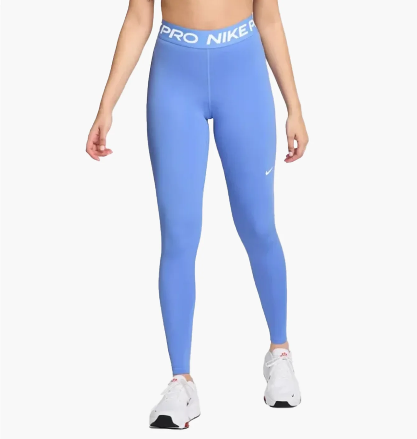Лосини жіночі Nike WomenS Mid-Rise Mesh-Panelled Leggings Blue CZ9779-494